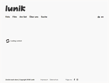 Tablet Screenshot of lunik.de